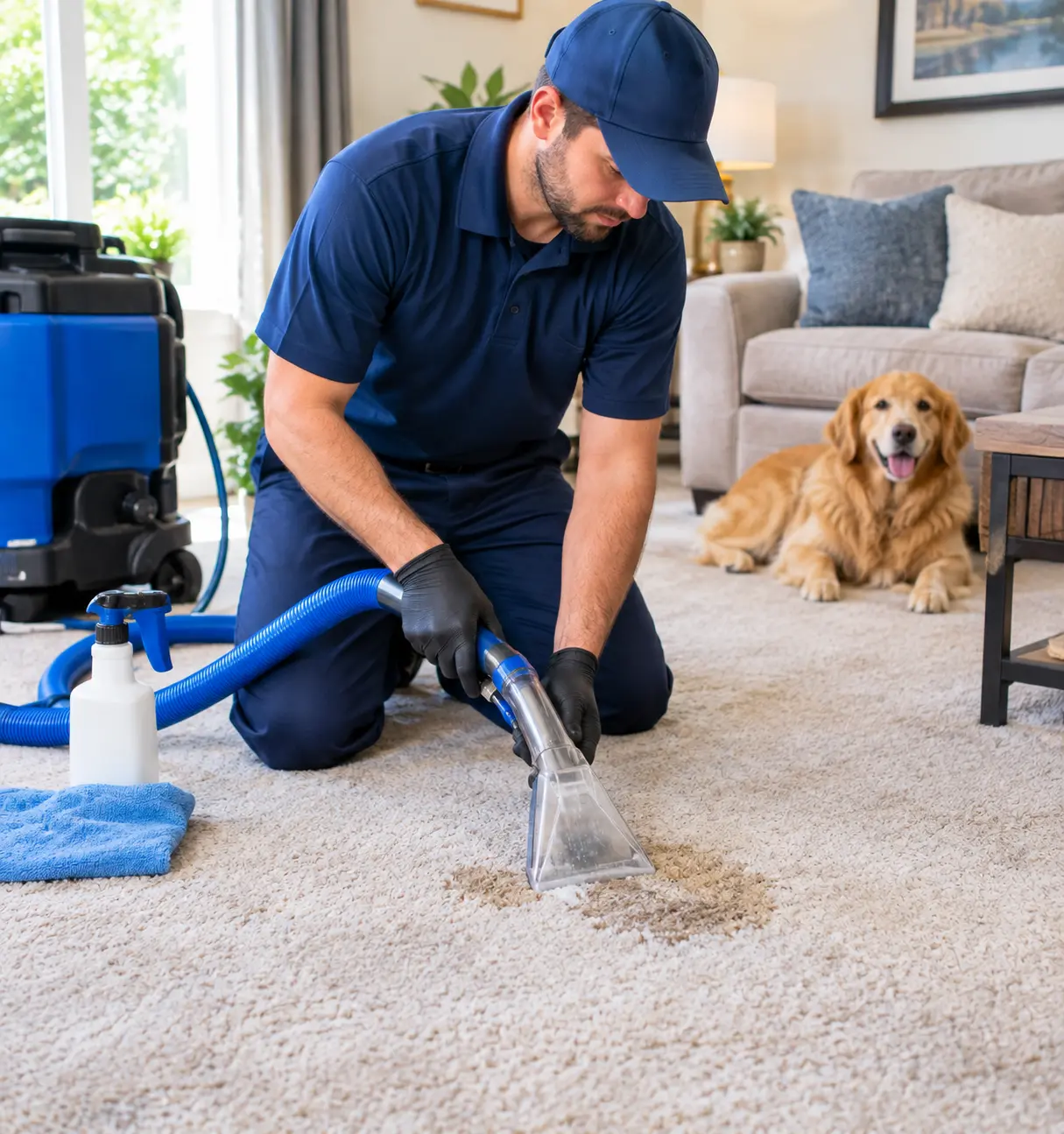 Steam Carpet Cleaning Hendersonville NC